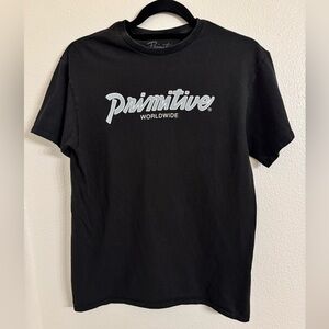 Primitive Black and White Logo Men's Tee